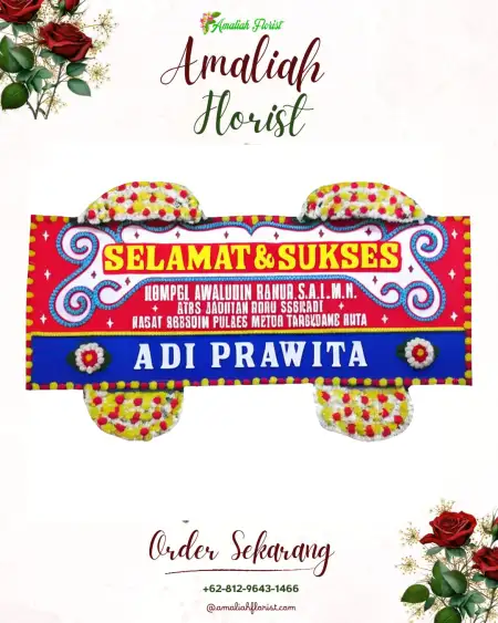 Papan Bunga Ucapan Selamat Jabontegal